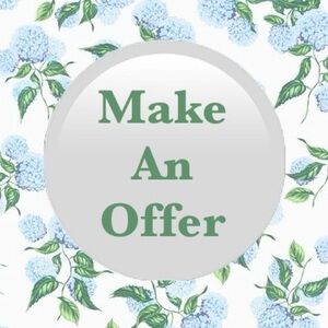 Reasonable offers welcome!